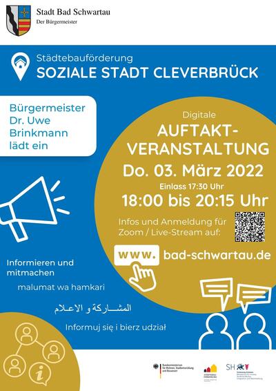Interner Link: Zur Veranstaltung Soziale Stadt Cleverbrück