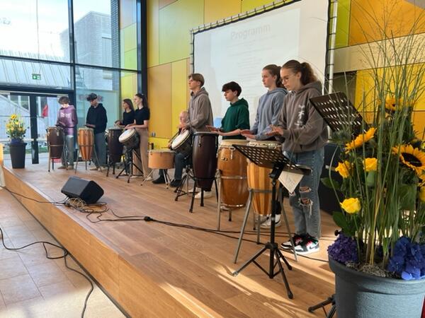 GaM Eröffnung Trommelband