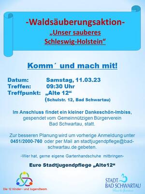 Bild vergr&ouml;&szlig;ern: Waldsäuberung 11.03.23