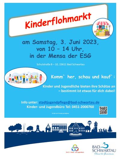 Stadtjugendpflege »Alte 12« empfiehlt: Kinderflohmarkt in Bad Schwartau!
