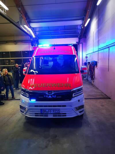 Neuer Einsatzleitwagen der Feuerwehr