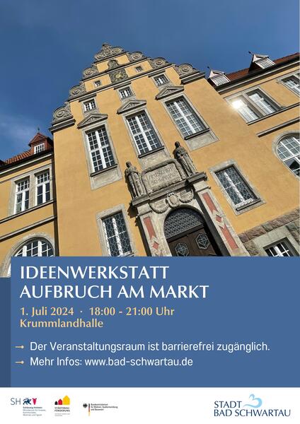 Bild vergr&ouml;&szlig;ern: Aufbruch am Markt-Plakat