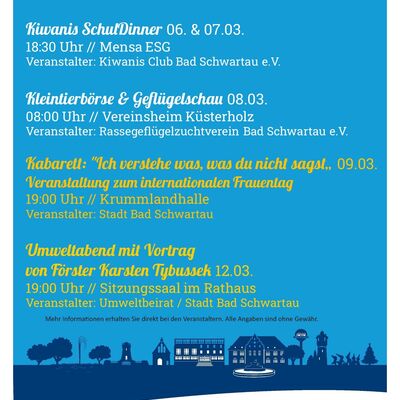 Bild vergr&ouml;&szlig;ern: Save the date im März - Teil 2