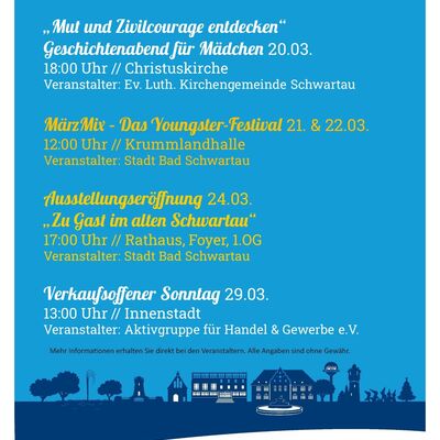 Bild vergr&ouml;&szlig;ern: Save the date im März - Teil 3