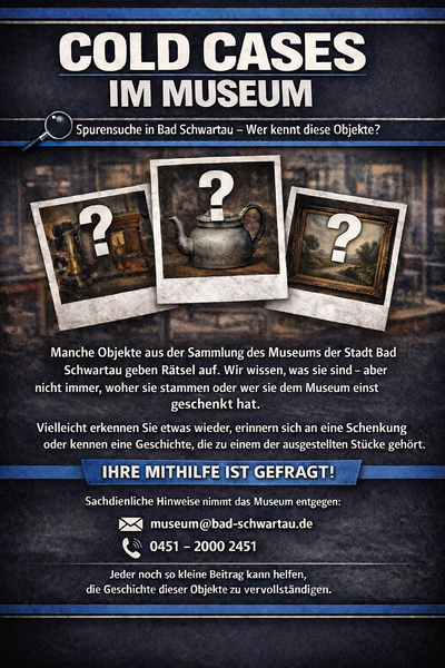 Bild vergr&ouml;&szlig;ern: Cold Cases im Museum