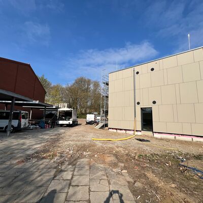 Bild vergr&ouml;&szlig;ern: Neubau Leibniz-Gymnasium_Standort auf dem Gelände