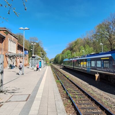 Bild vergr&ouml;&szlig;ern: Bahnhaltepunkt Bad Schwartau