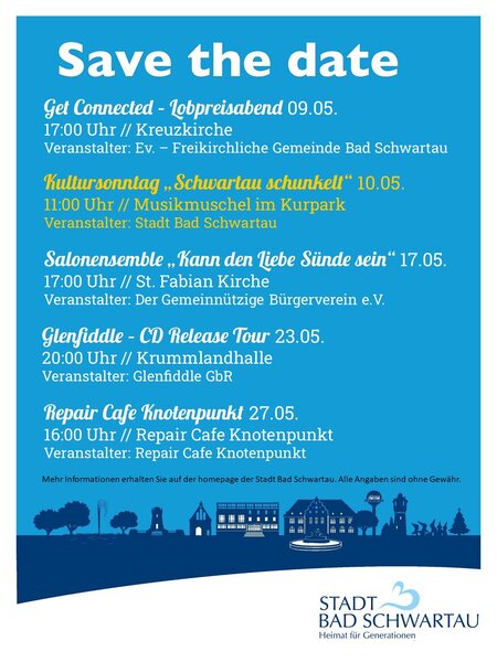Bild vergr&ouml;&szlig;ern: save the date im Mai 26 - Folie 2