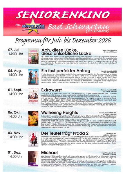 Bild vergr&ouml;&szlig;ern: Kino für Senioren-2. Halbjahr 2026