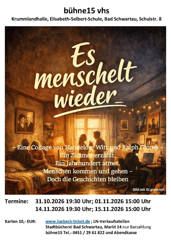 Bild vergr&ouml;&szlig;ern: Es menschelt wieder_Plakat