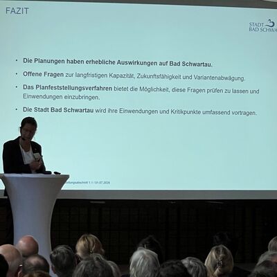 Bild vergr&ouml;&szlig;ern: Fazit der Stadt Bad Schwartau