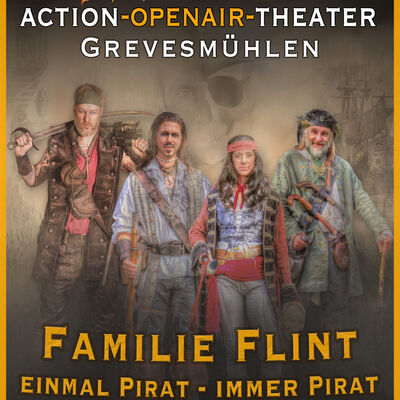 Bild vergr&ouml;&szlig;ern: Plakat Piraten Action-Openair-Theater