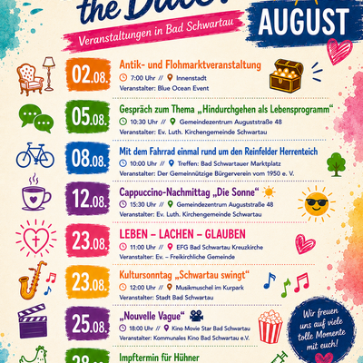 Save the date- August 2026