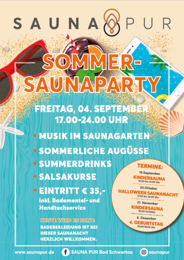 Bild vergr&ouml;&szlig;ern: SommerSaunaParty