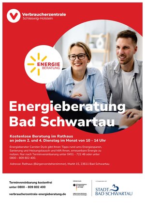 Bild vergr&ouml;&szlig;ern: Plakat_Energieberatung Verbraucherzentrale_Bad Schwartau