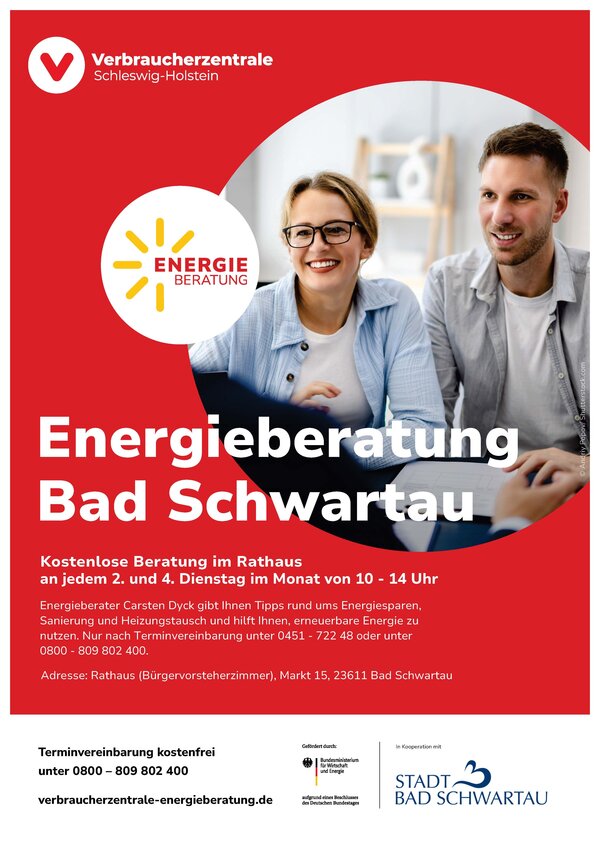 Bild vergr&ouml;&szlig;ern: Plakat_Energieberatung Verbraucherzentrale_Bad Schwartau