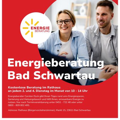 Plakat_Energieberatung Verbraucherzentrale_Bad Schwartau