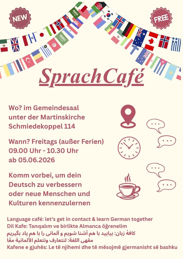 Bild vergr&ouml;&szlig;ern: Sprach-Cafe