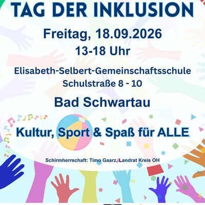 Plakat 1 3. Ostholsteiner Tag der Inklusion