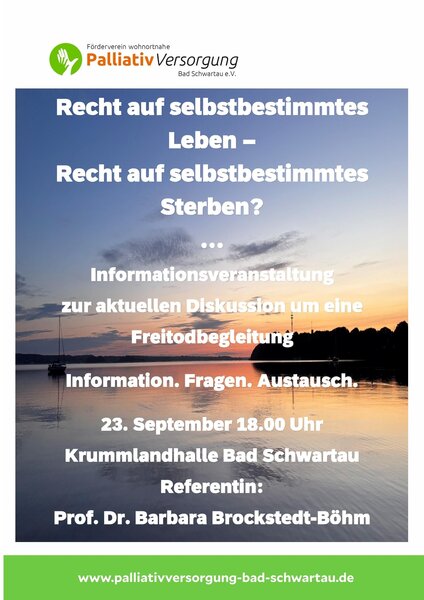 Bild vergr&ouml;&szlig;ern: Plakat Freitodbegleitung